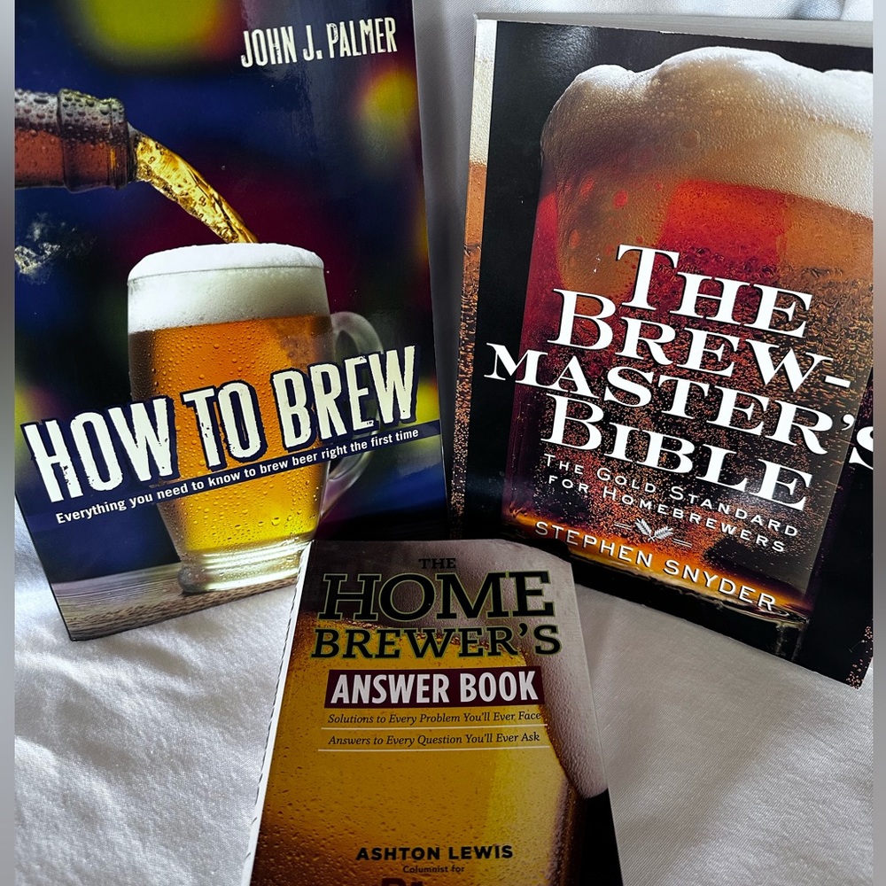 Home beer brewers books.